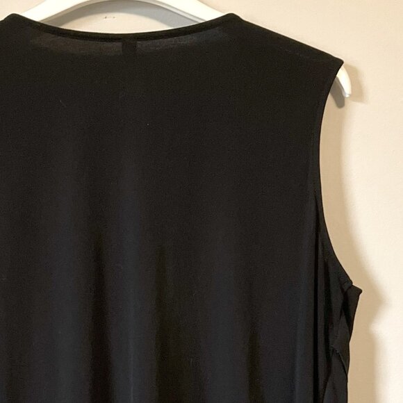 Black Witchy Shabby Chic Tier Ruffled Tank Top - Picture 4 of 7